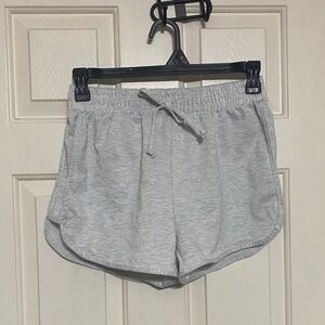 Light Gray Women's Athletic Lounge Shorts